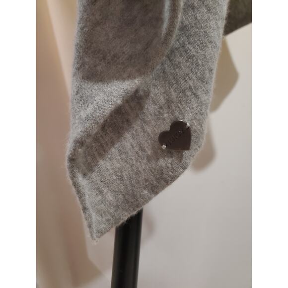 Juicy Couture Vtg Y2K Wool Angora Cashmere Open Waterfall Cardigan Sweater Sz P - Picture 5 of 10